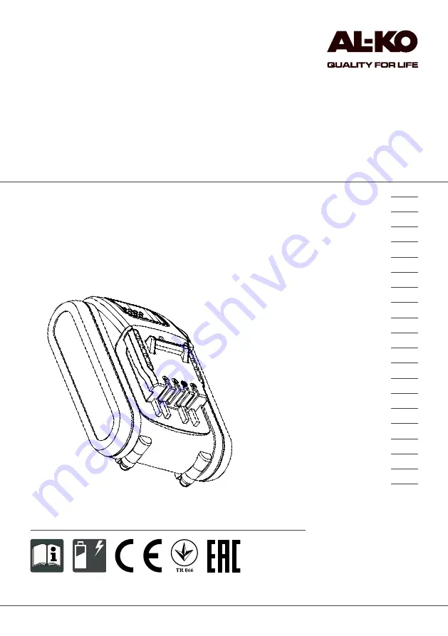 AL-KO B50 Li Manual Download Page 1