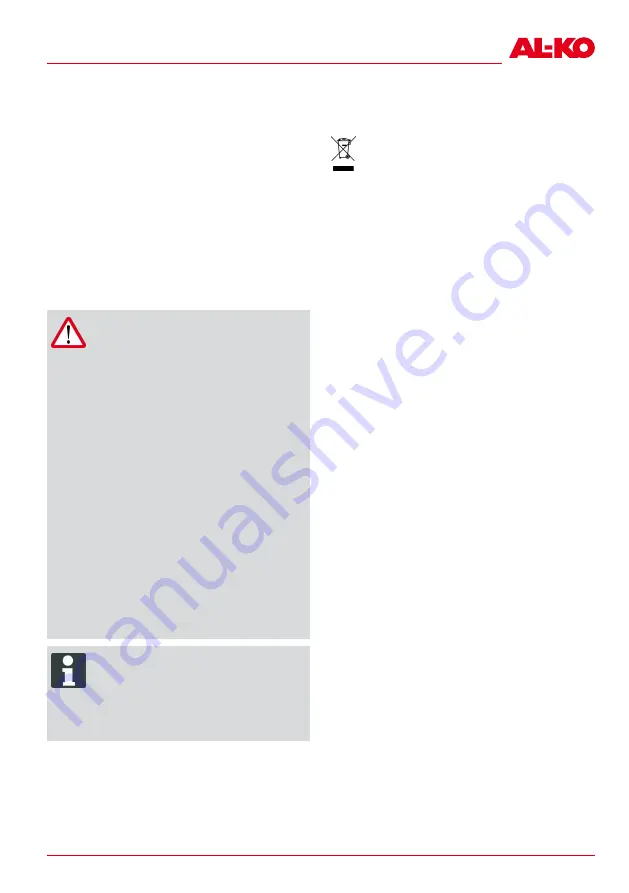 AL-KO B50 Li Manual Download Page 99