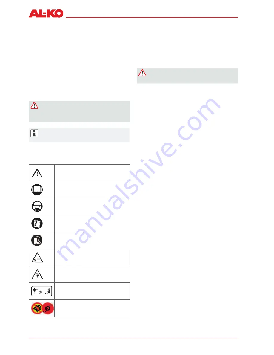 AL-KO BC 260 B Manual Download Page 224