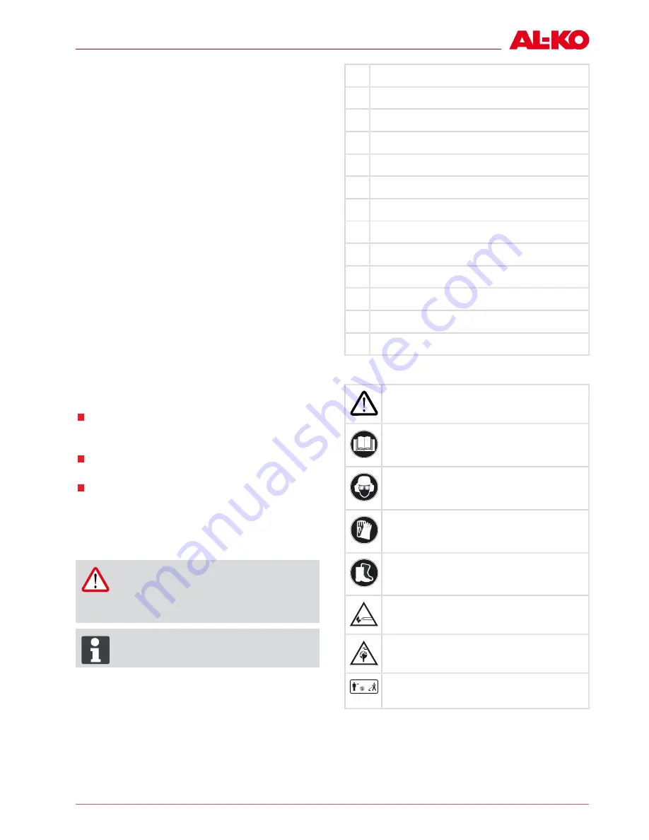 AL-KO BC 4125 II-S User Instructions Download Page 15