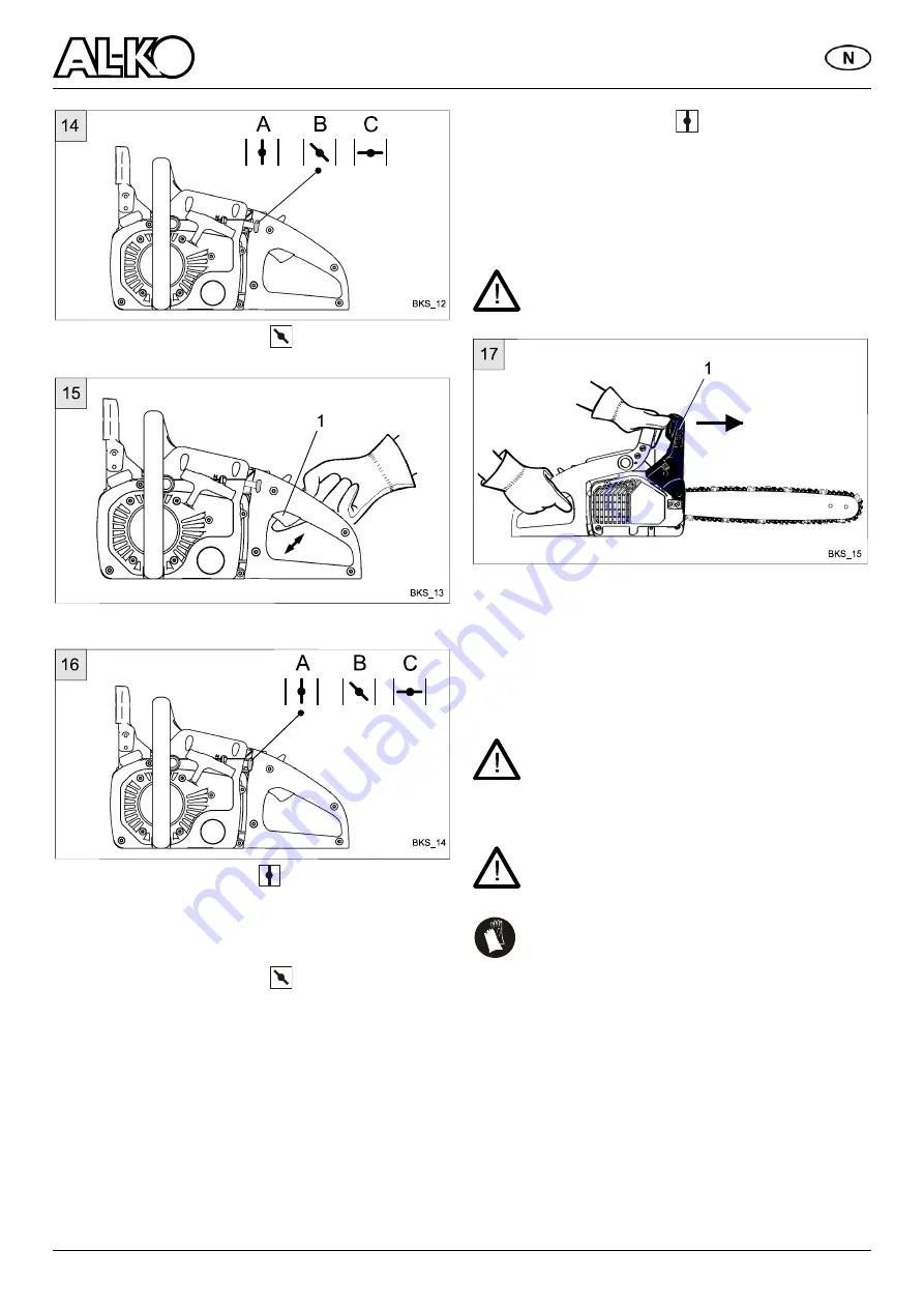 AL-KO BKS 35/35 Manual Download Page 108