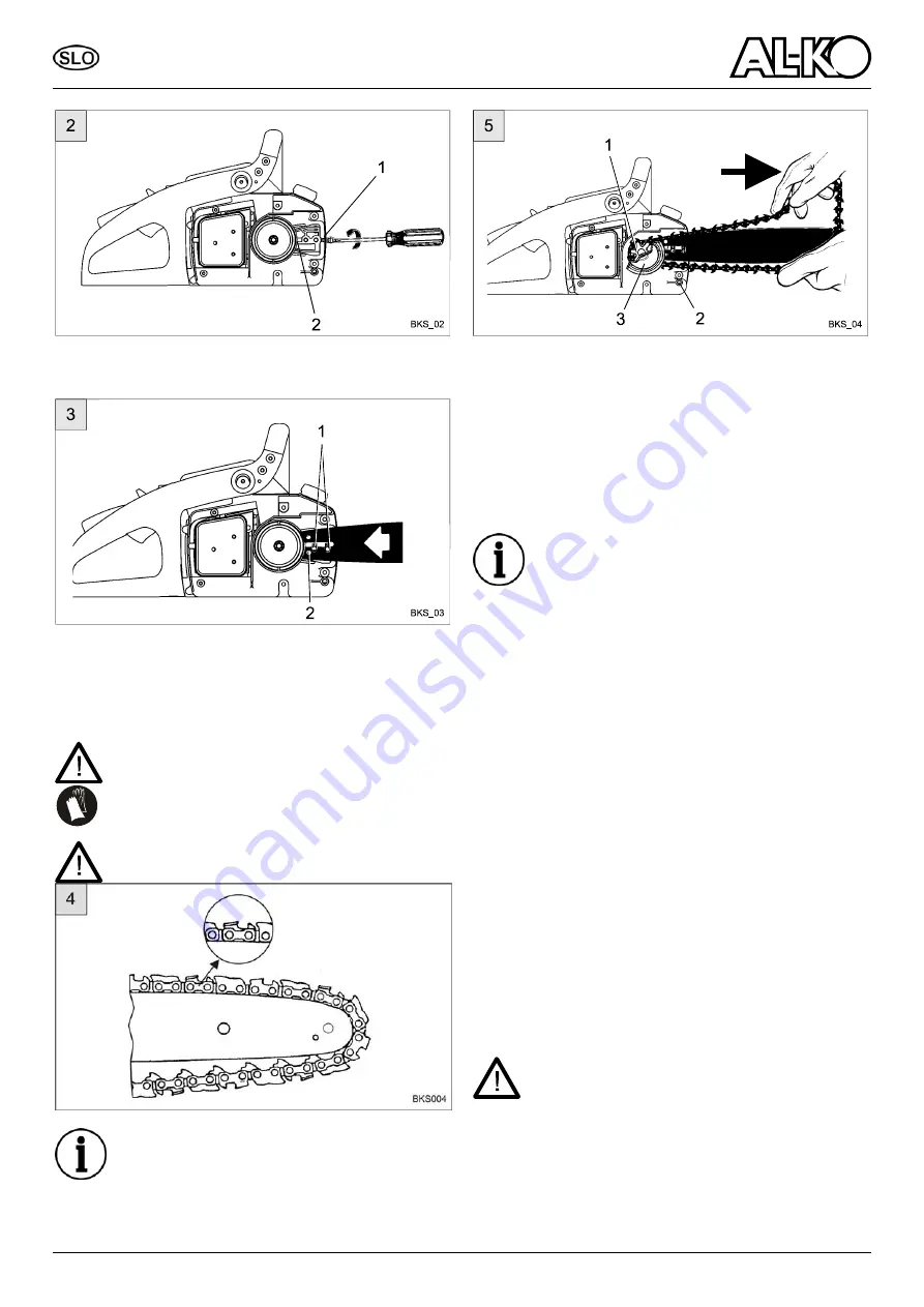 AL-KO BKS 35/35 Manual Download Page 179