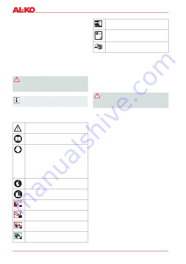 AL-KO BKS 35 Instructions For Use Manual Download Page 76