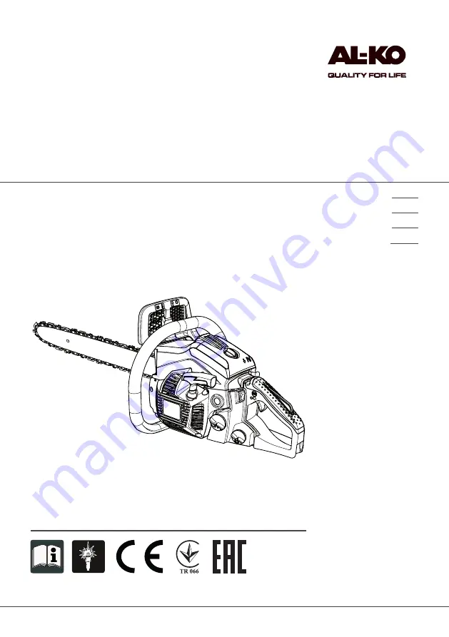 AL-KO BKS 6238 I Operating Instructions Manual Download Page 1