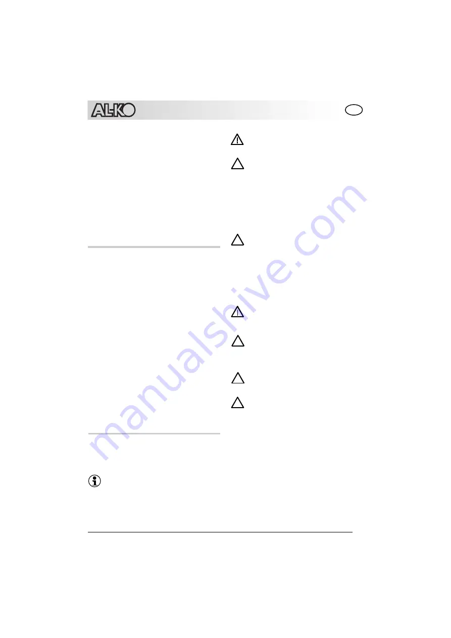 AL-KO BVP 19000 Manual Download Page 9