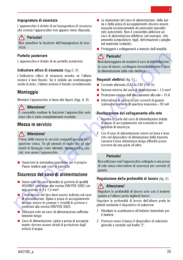 AL-KO Combi Care 32.3 VLE Comfort Operating Instructions Manual Download Page 39