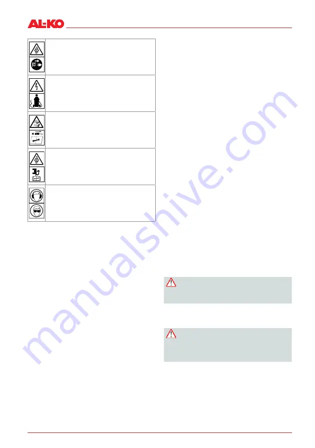 AL-KO Combi Care 38.6 E comfort Translation Of The Original Instructions For Use Download Page 52