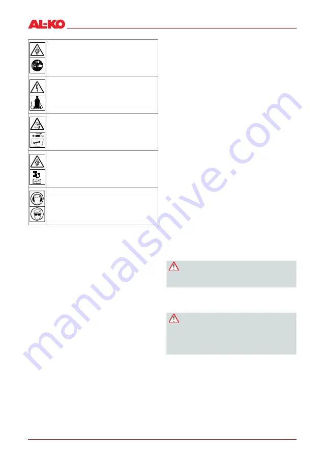 AL-KO Combi Care 38.6 E comfort Translation Of The Original Instructions For Use Download Page 118