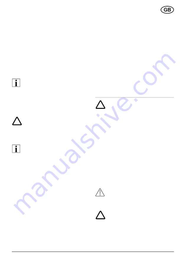 AL-KO Comfort 32 VLE COMBI CARE Operating Instructions Manual Download Page 11