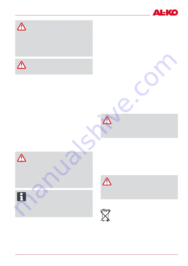 AL-KO DRAIN 11004 Operating Instructions Manual Download Page 75