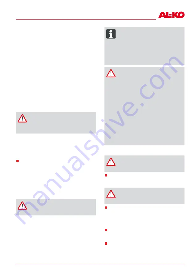 AL-KO GT 36 LI Скачать руководство пользователя страница 43