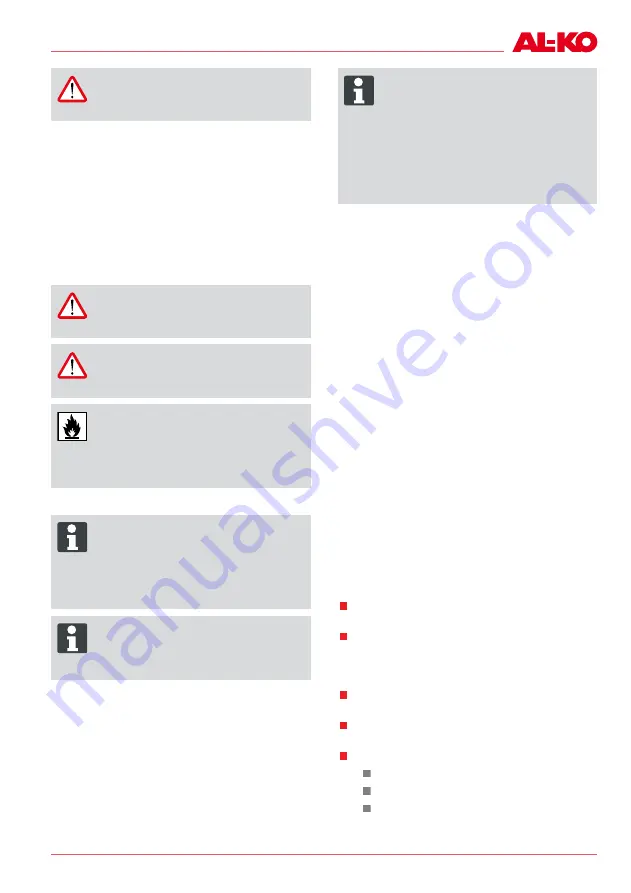 AL-KO HT 18V Li Operating Instructions Manual Download Page 73