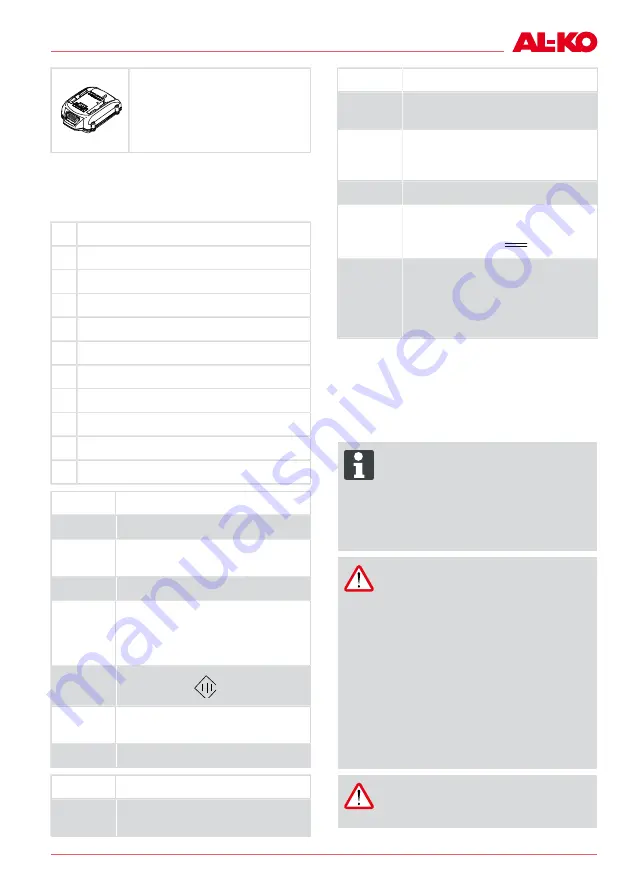 AL-KO HT 18V Li Operating Instructions Manual Download Page 105