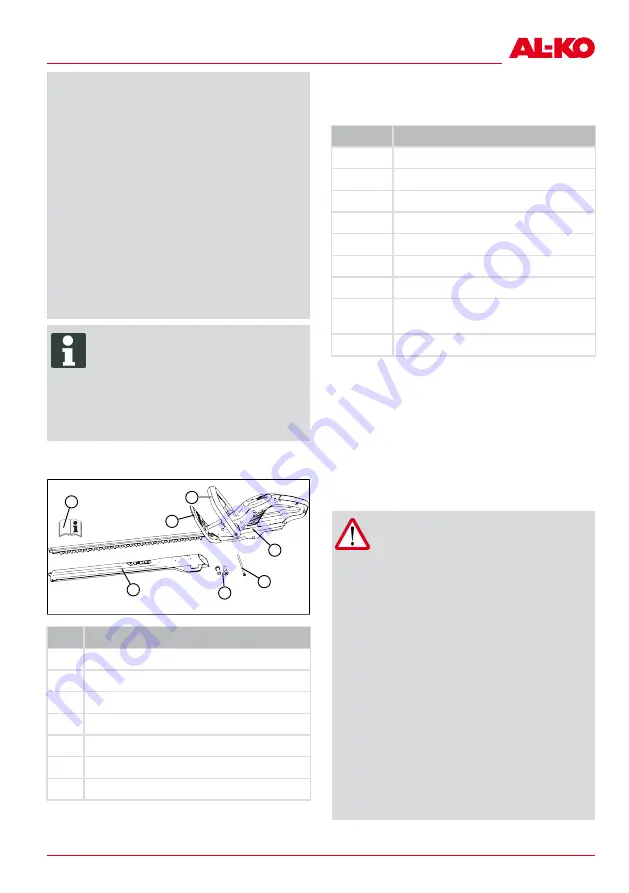 AL-KO HT 2050 Translation Of The Original Instructions For Use Download Page 37