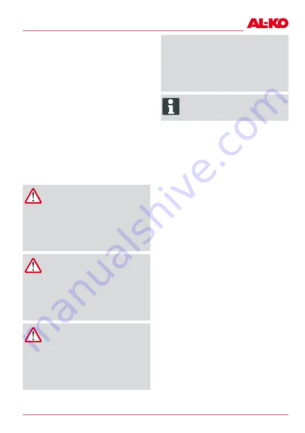 AL-KO HT 2050 Translation Of The Original Instructions For Use Download Page 131