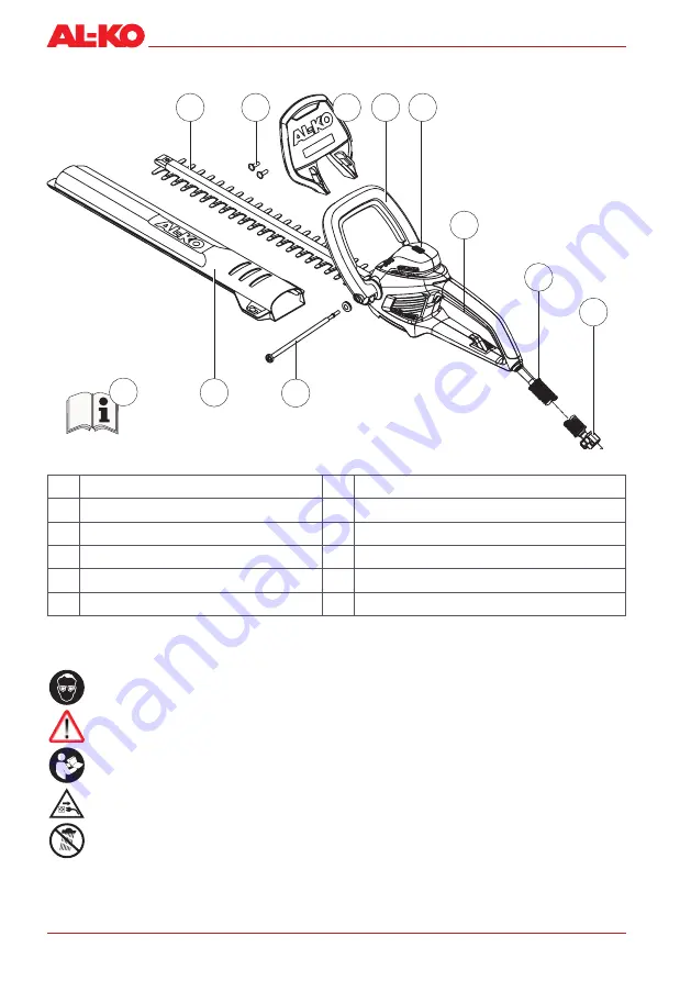 AL-KO HT 600 FLEXIBLE CUT Instruction Manual Download Page 114