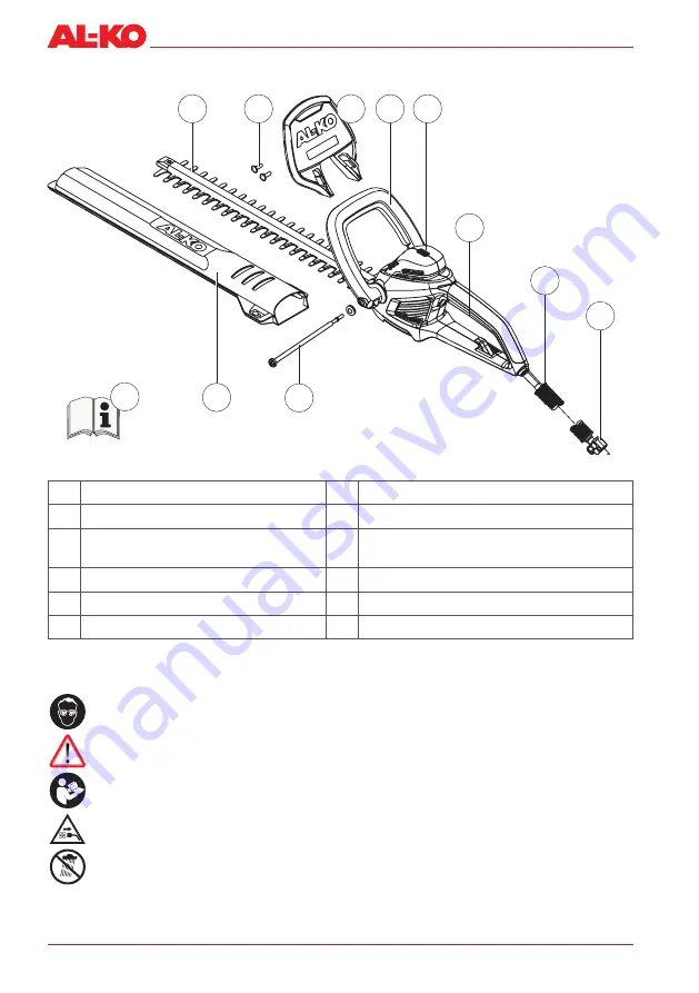 AL-KO HT 600 FLEXIBLE CUT Instruction Manual Download Page 150