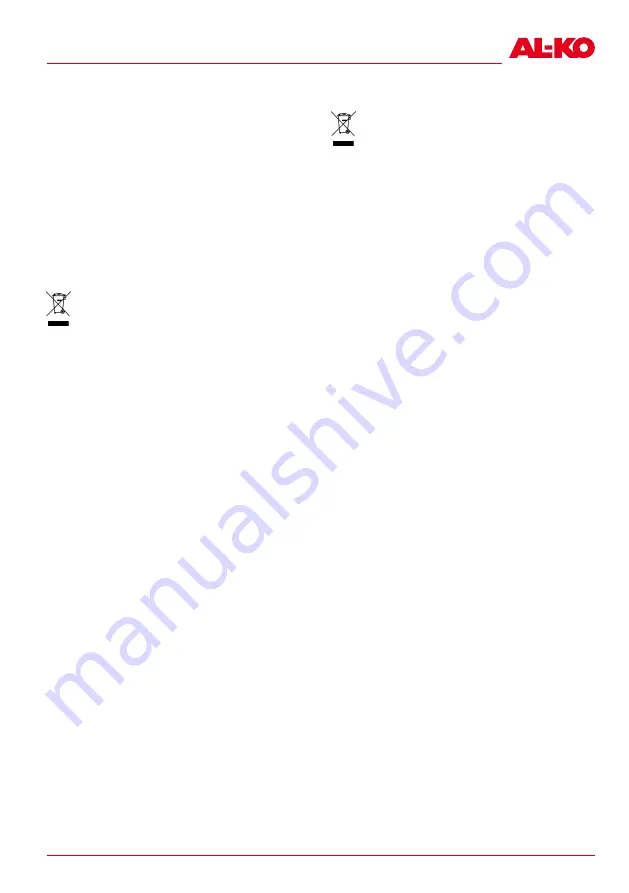 AL-KO HTA 2050 Manual Download Page 229