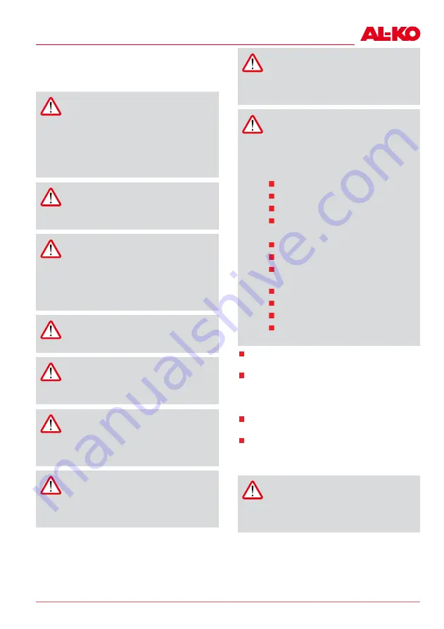 AL-KO JET 1002 INOX Original Instructions For Use Download Page 49