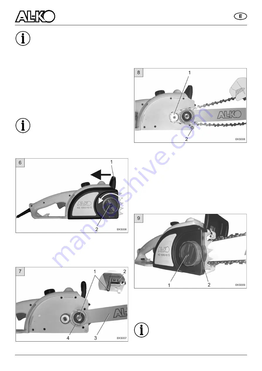 AL-KO KE 1800/35 Скачать руководство пользователя страница 47