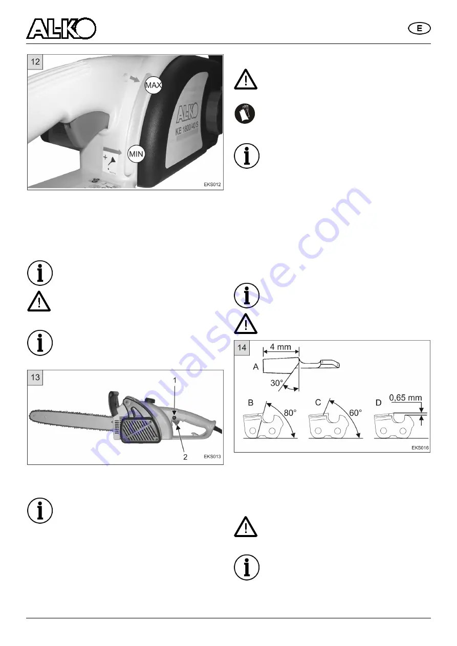 AL-KO KE 1800/35 Manual Download Page 49