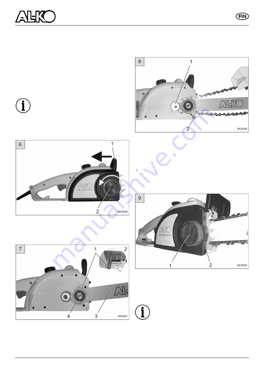 AL-KO KE 1800/35 Manual Download Page 87