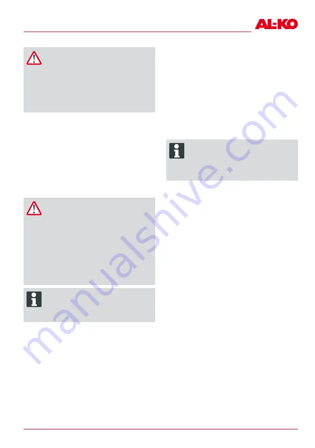 AL-KO LB 2060 Operating Instructions Manual Download Page 89