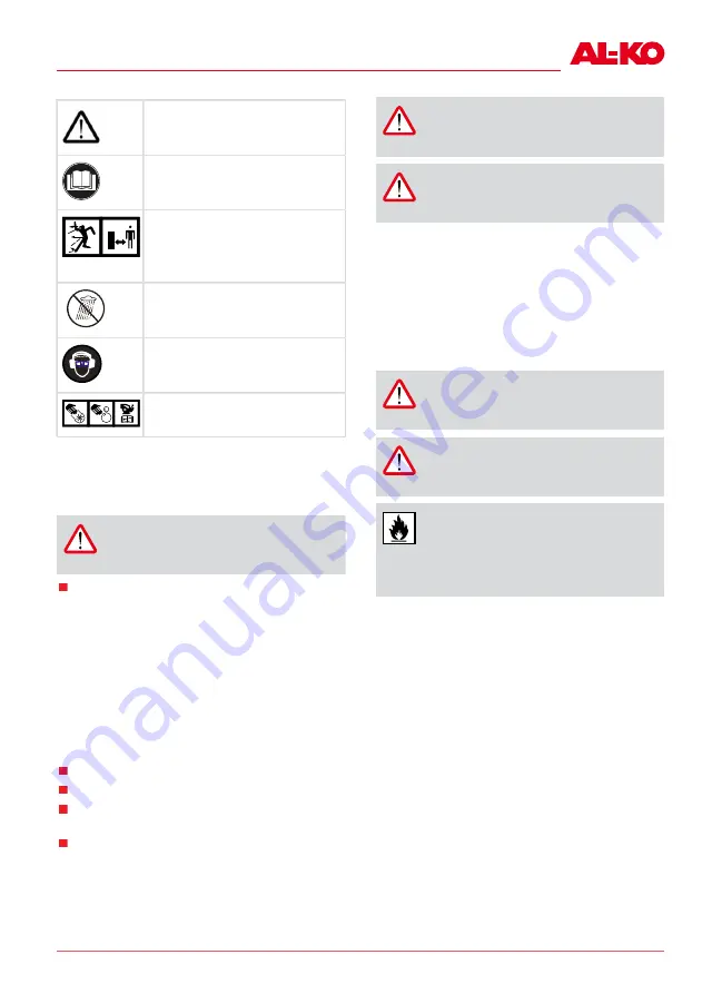 AL-KO LB 36 Li Operating Instructions Manual Download Page 55