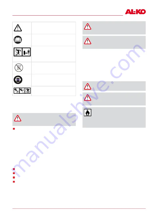 AL-KO LB 36 Li Operating Instructions Manual Download Page 79