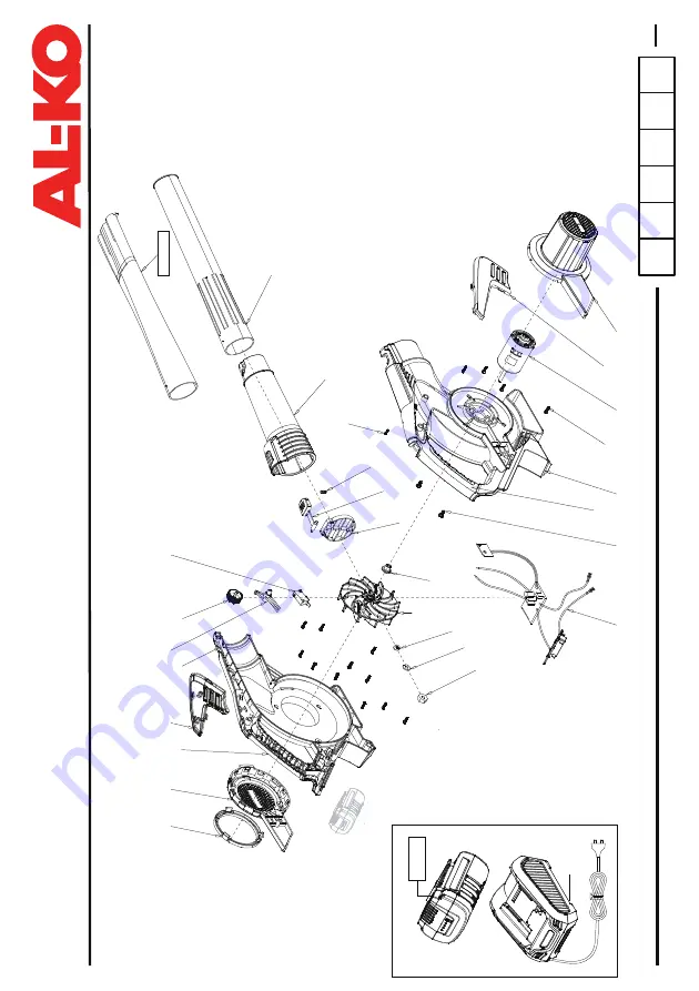 AL-KO LB 36 Li Operating Instructions Manual Download Page 126