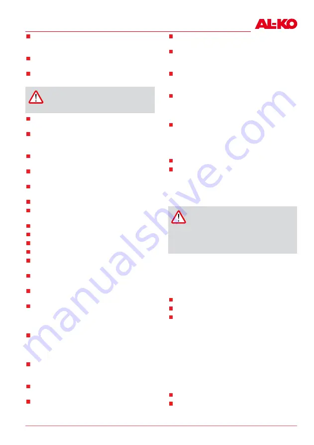 AL-KO MH 5060 R Operating Instructions Manual Download Page 13