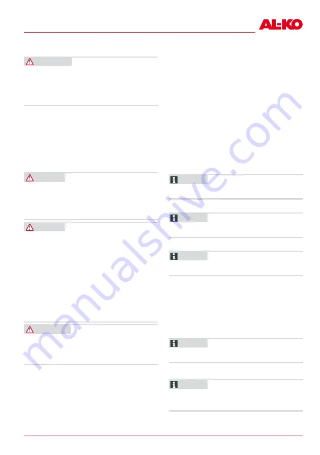 AL-KO MH360 Instructions Manual Download Page 11