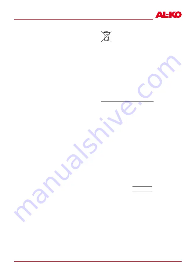 AL-KO MH360 Instructions Manual Download Page 29