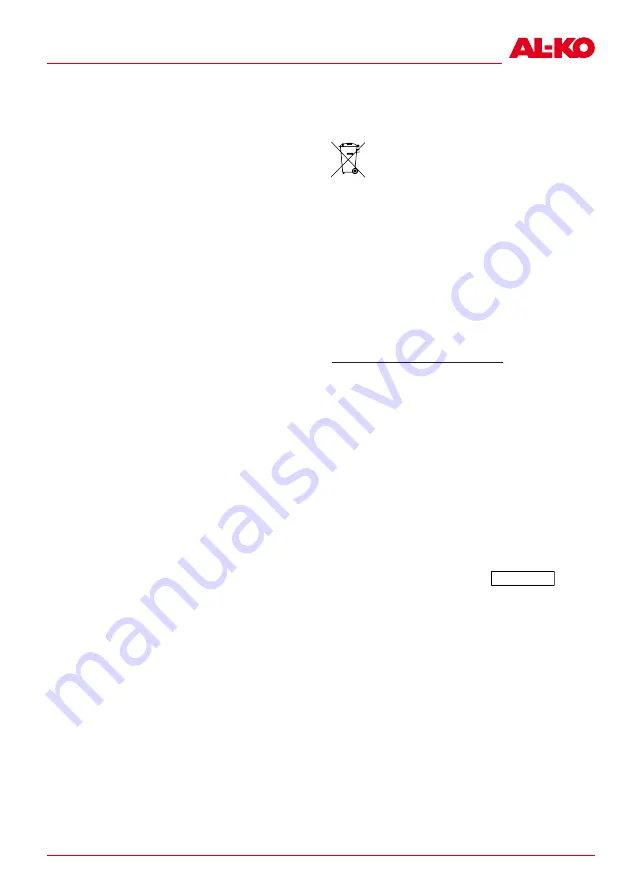 AL-KO MH360 Instructions Manual Download Page 37