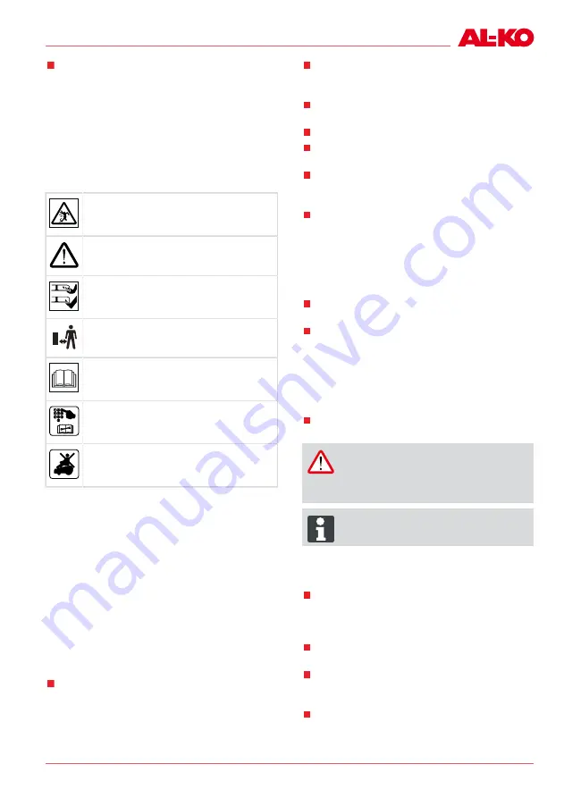 AL-KO Robolinho 4000 Translation Of The Original Instructions For Use Download Page 9