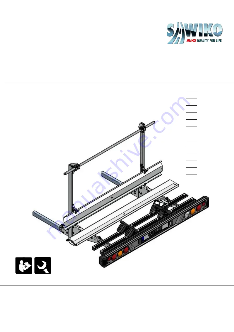 AL-KO SAWIKO Vario Installation And Operating Instructions Manual Download Page 1