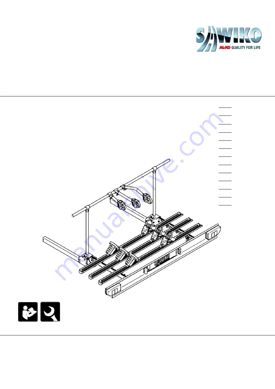 AL-KO SAWIKO VELO III Installation And Operating Instructions Manual Download Page 1