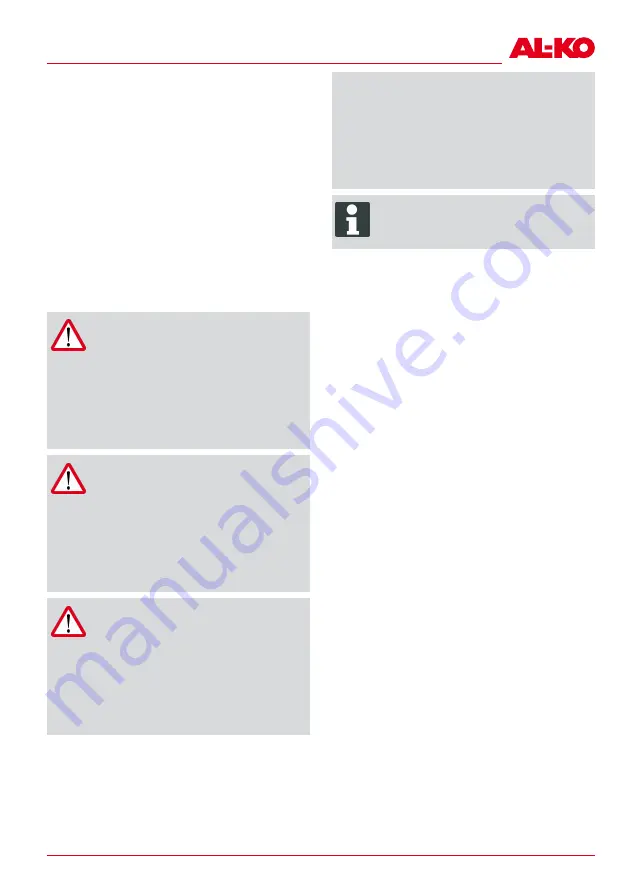 AL-KO SF 4036 Translation Of The Original Instructions For Use Download Page 321