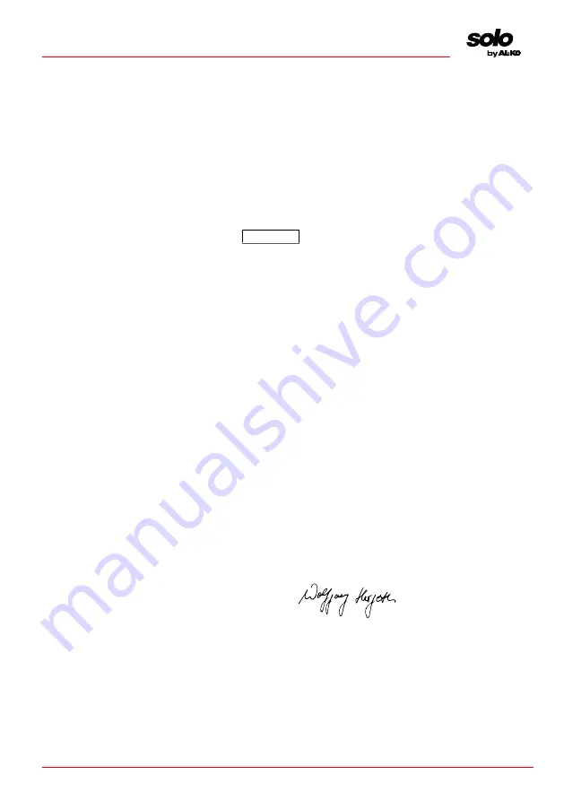 AL-KO Solo 127391 Instructions For Use Manual Download Page 71