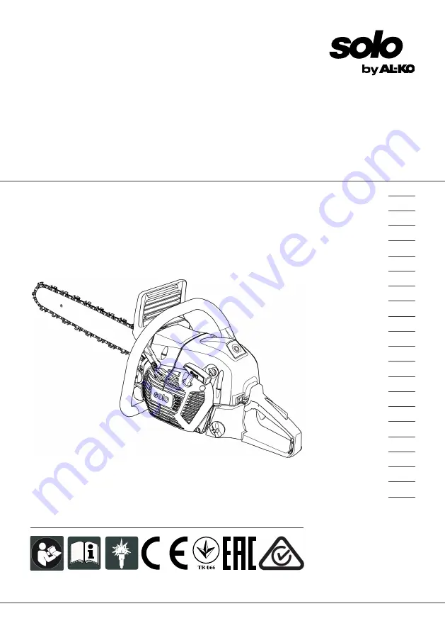 AL-KO Solo 6646 Instructions For Use Manual Download Page 1