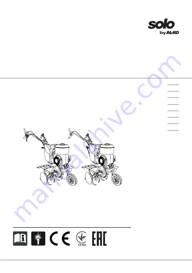 AL-KO Solo 7505 V2R Instructions For Use Manual Download Page 1