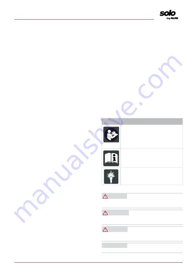 AL-KO solo HP50E-A Manual Download Page 15