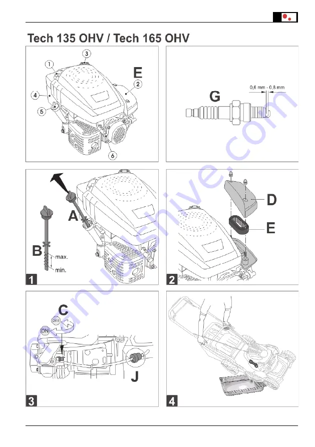 AL-KO TECH 120 OHV User Manual Download Page 5