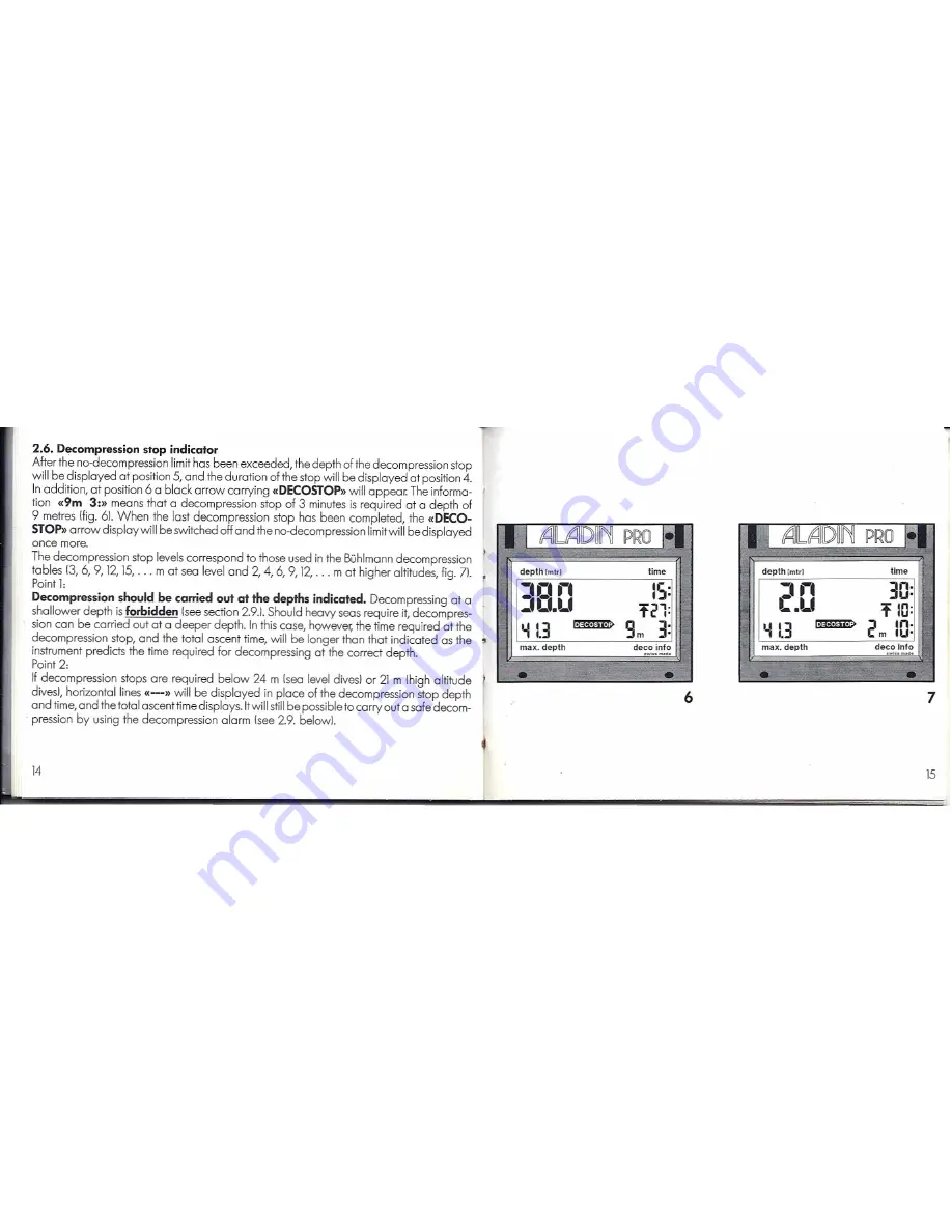 ALADIN ALADIN PRO Operating Instructions Manual Download Page 10