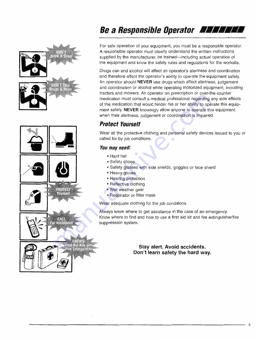 Alamo Industrial A-Boom Operator'S Manual Download Page 52