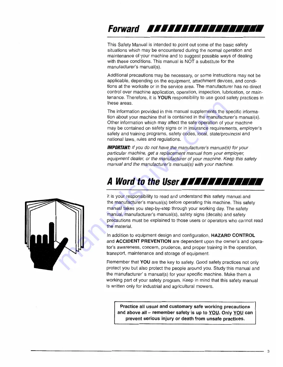 Alamo Industrial EAGLE 10 Operator'S Manual Download Page 38