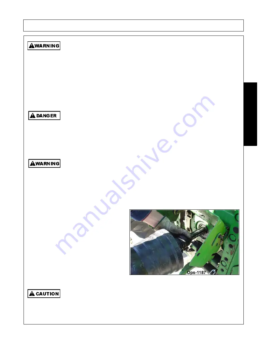 Alamo Industrial EAGLE 10 Operator'S Manual Download Page 89