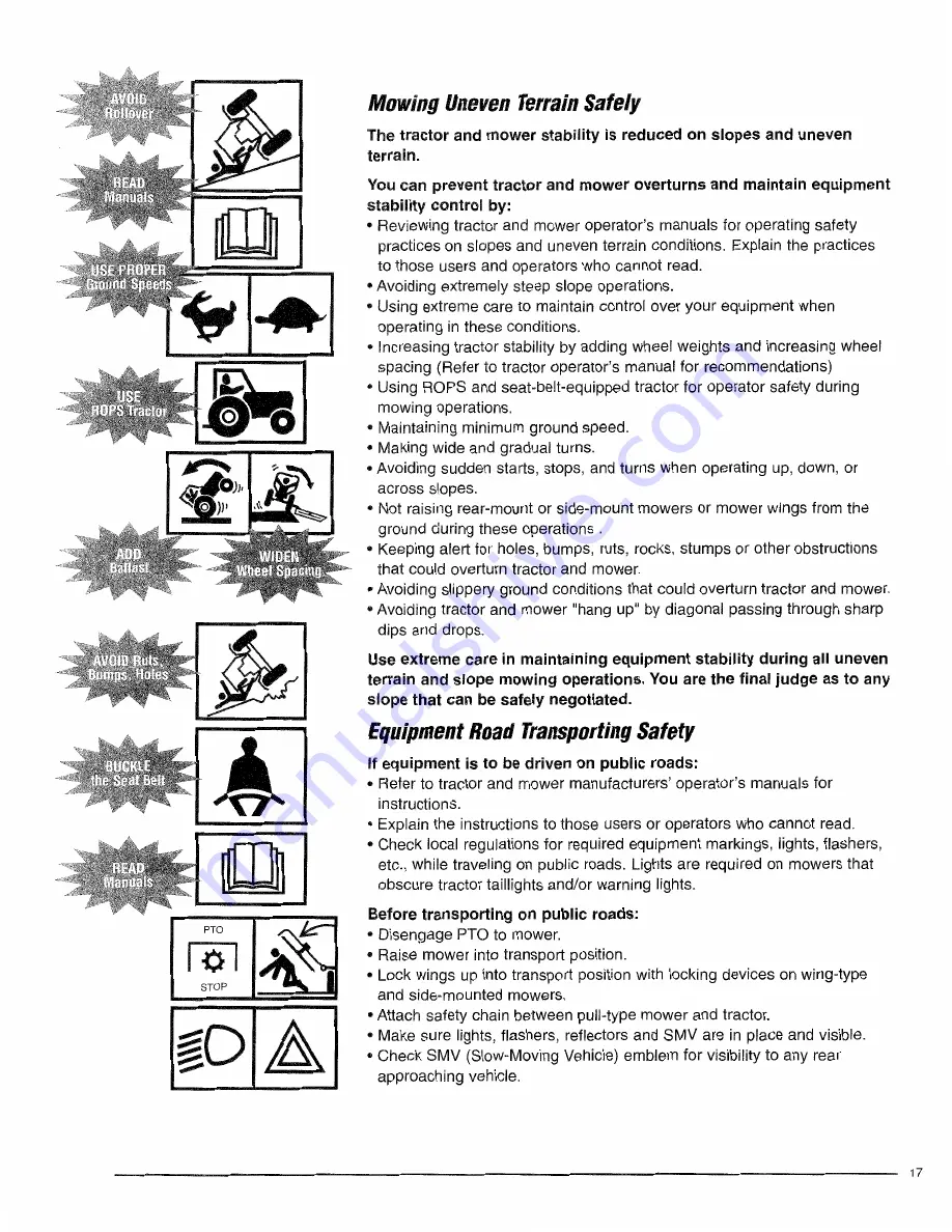 Alamo Industrial Eagle 14 Operator'S Manual Download Page 54