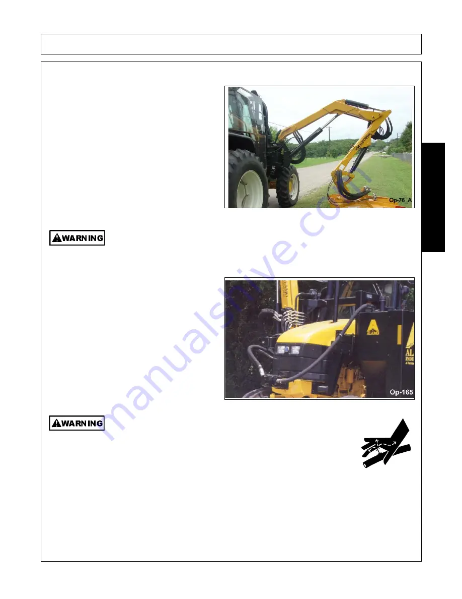 Alamo Industrial Machete 2 Operator'S Manual Download Page 61