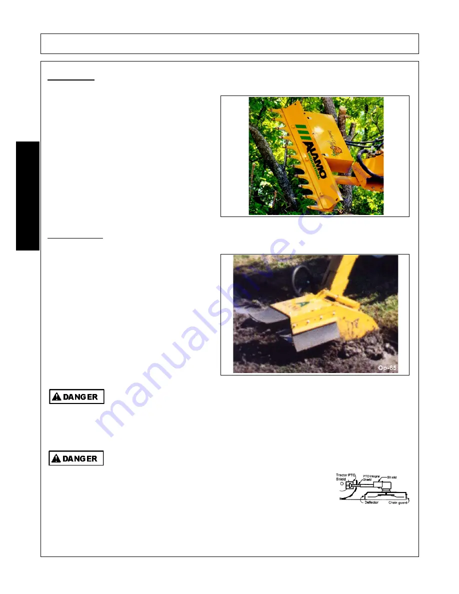 Alamo Industrial Machete 2 Operator'S Manual Download Page 88